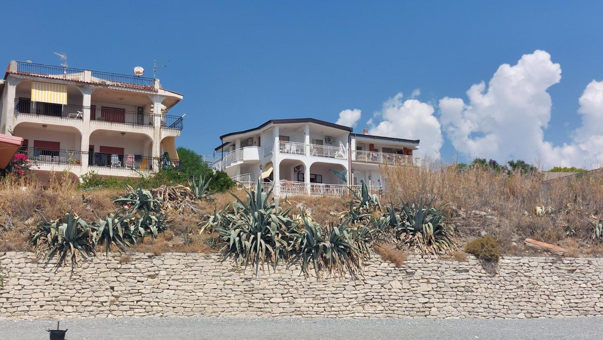 Corallo Blu Appartamento Sul Mare Riaci Capo Exterior foto