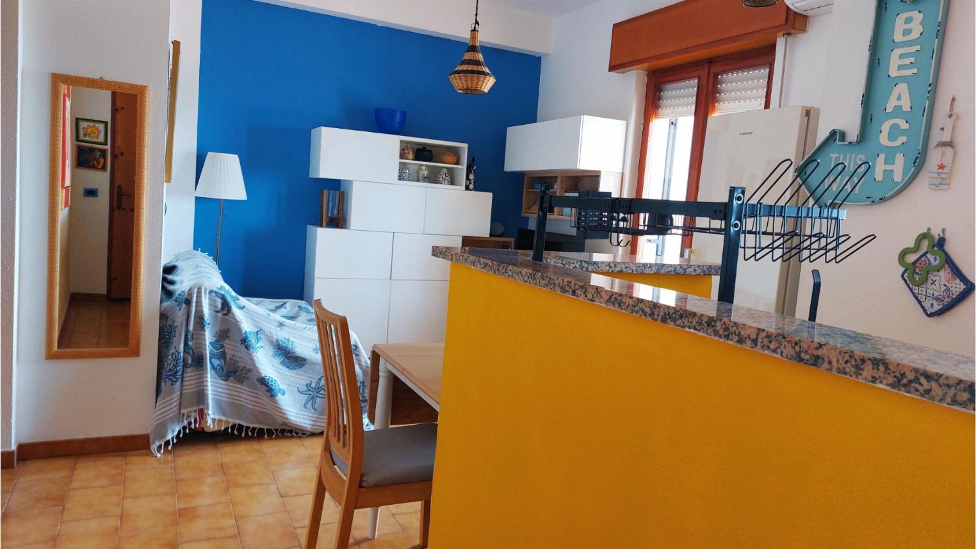 Corallo Blu Appartamento Sul Mare Riaci Capo Exterior foto